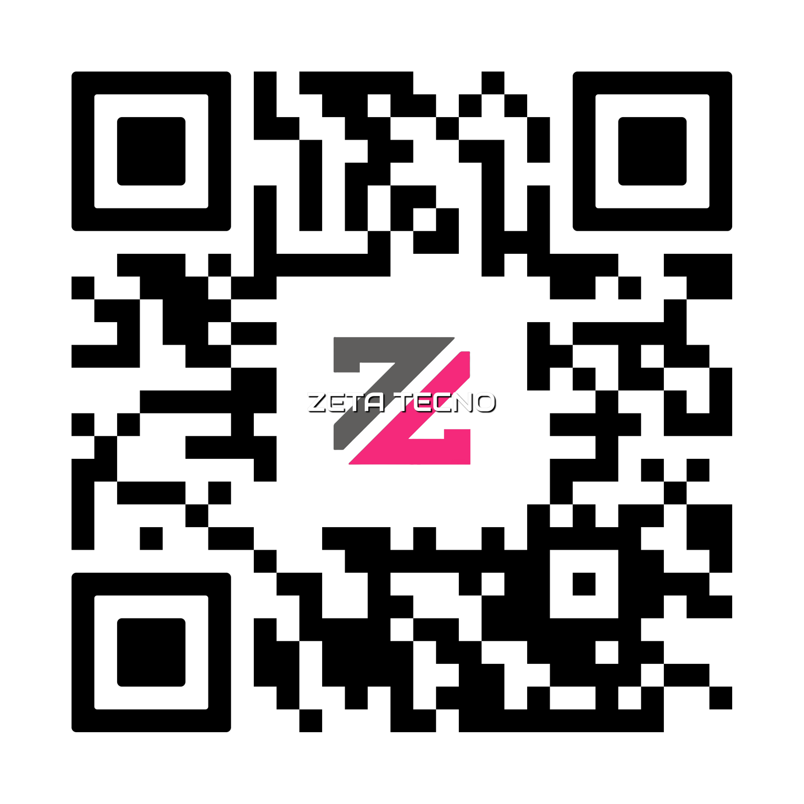Código QR para Instagram de Zeta Tecno